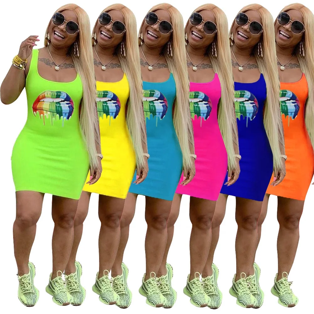 

bodycon undress,1 Piece, Orange/green/yellow/fuchsia/turquoise/blue