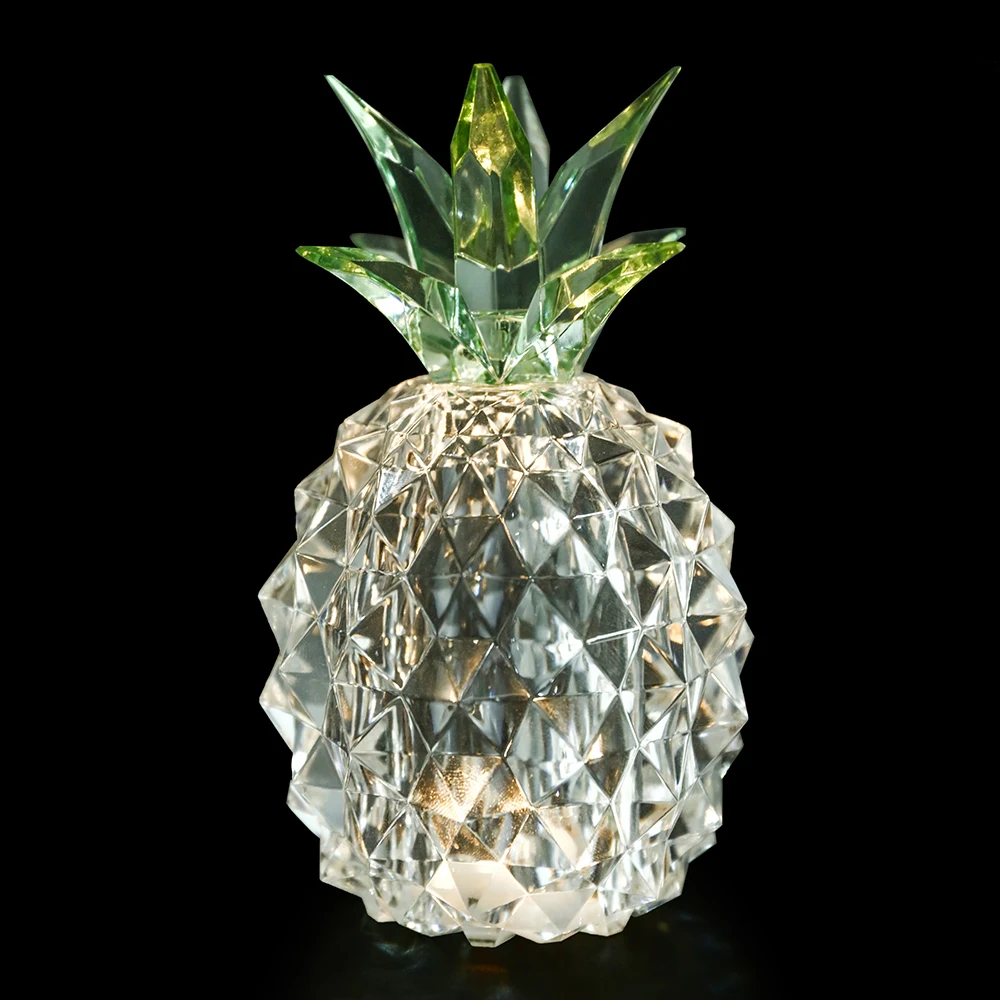 Hot Selling Crystal Pineapple Shape Decorative Furnishing Articles