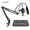 younuosis microphone sound card phone computer karaoke singing live chat