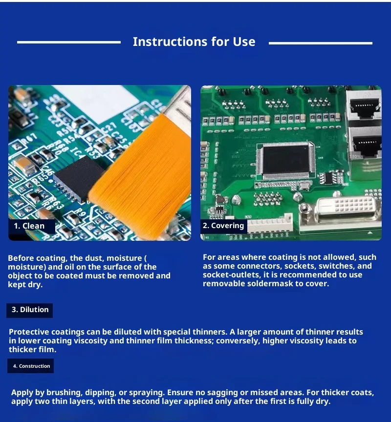 Waterproof and Moisture-proof Insulation Conformal Coating Dip Coating ...