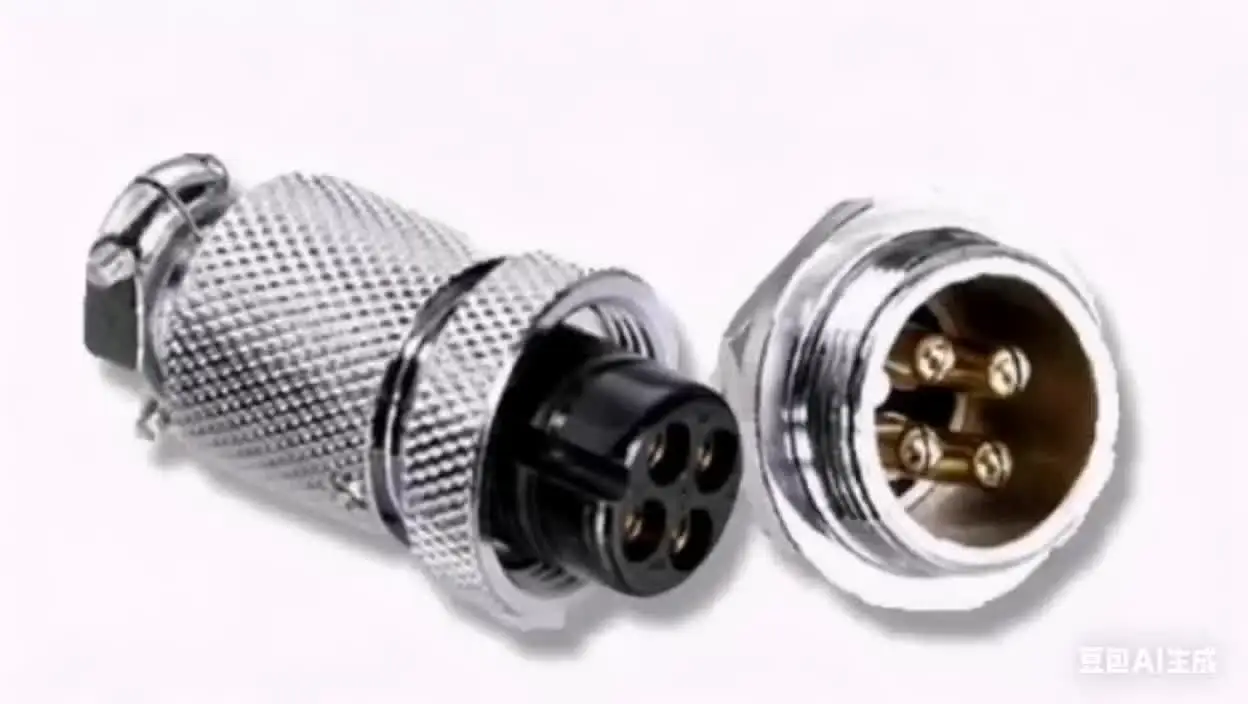 9pin Male Cable Connector Gx18 - Reliable Power Solutions