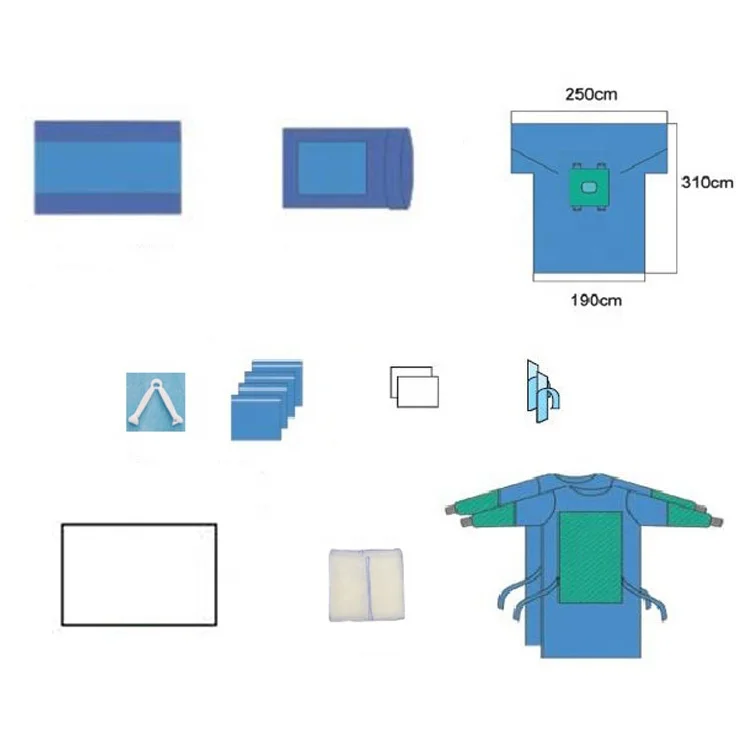 
Disposable Sterile Non woven C-section Surgical Pack 