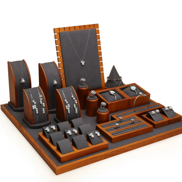 Wholesale Jewelry Organizer Custom Wood Jewellery Display Stand Buy