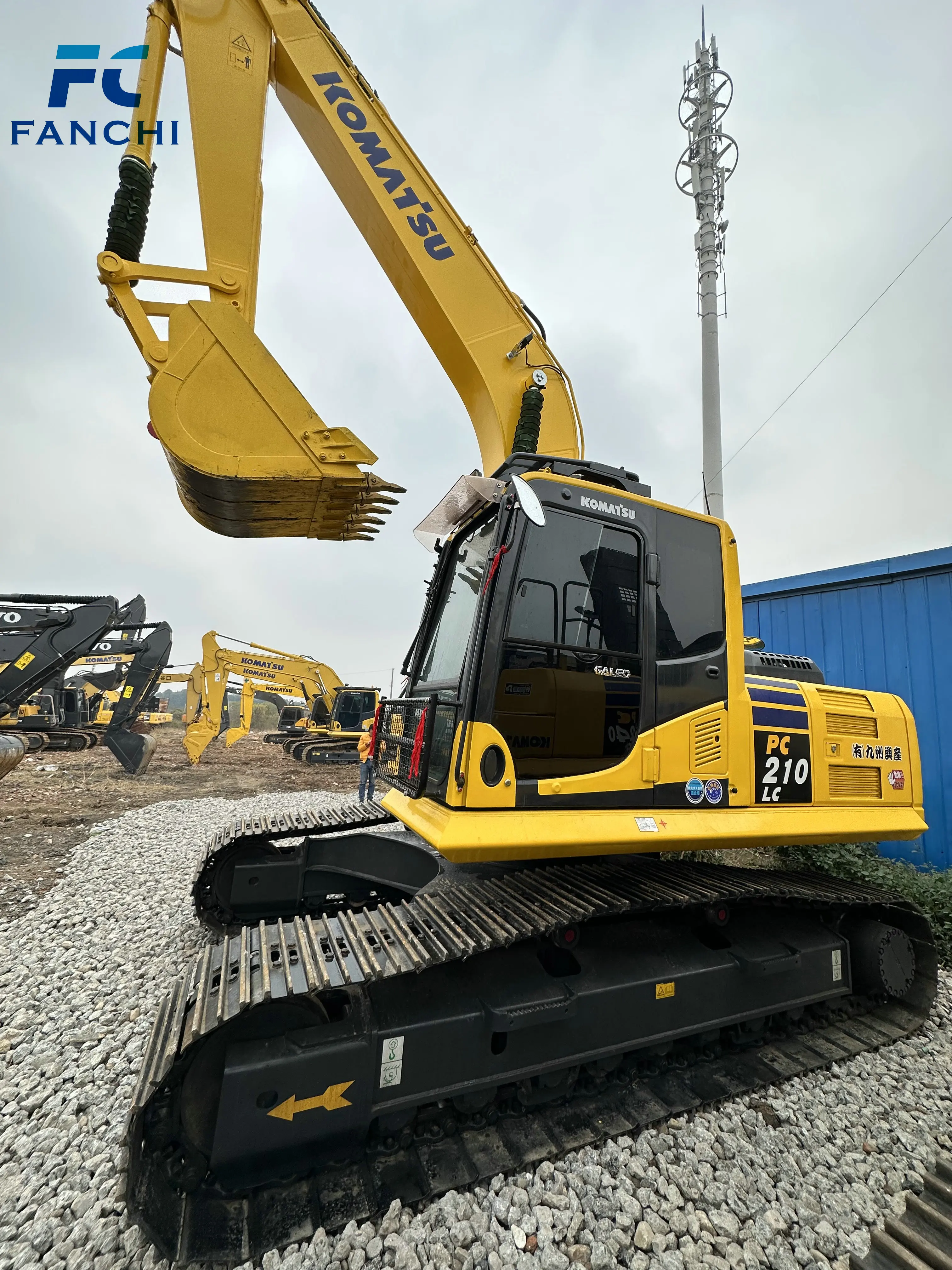 Japan Made Used Komatsu Pc210-8 Excavator Well Performed High Quality ...