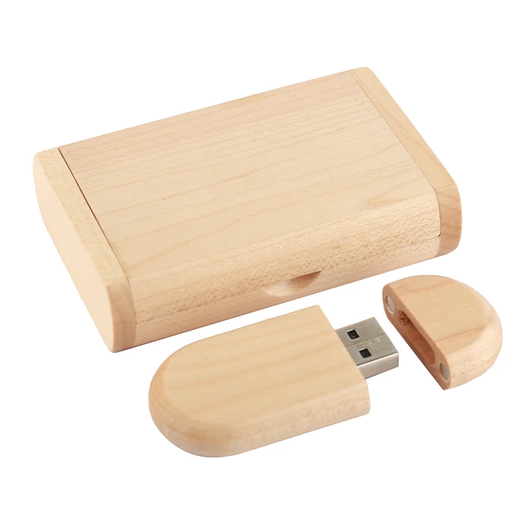Wooden 16GB USB 2.0 Flash Drive 32GB Thumb Drive Memory Stick Custom Jump Pen Drive 4GB 8GB 64GB with Free Custom Logo - ANKUX.COM