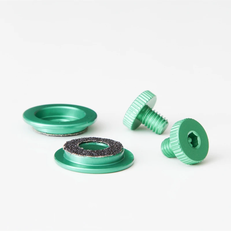 Replacement Visor Pivot Helmet Screw Kit Anodised Helmet Visor Screws