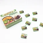 低コスト味品質ハラール皿うどんスープ 10 グラムキューブ PONDU コーシャ bouillon キューブ粉末食品風味調味料
