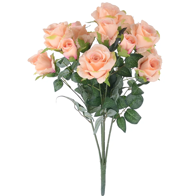 Artificial Flower Wholesale Roses Artificial Flower Bunches Artificia