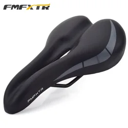 FMFXTR Soft Road Bike MTB BMX Saddle Waterproof PU Surface Breathable Cushion Shock-absorbing Front Seat Mat Bicycle Saddle