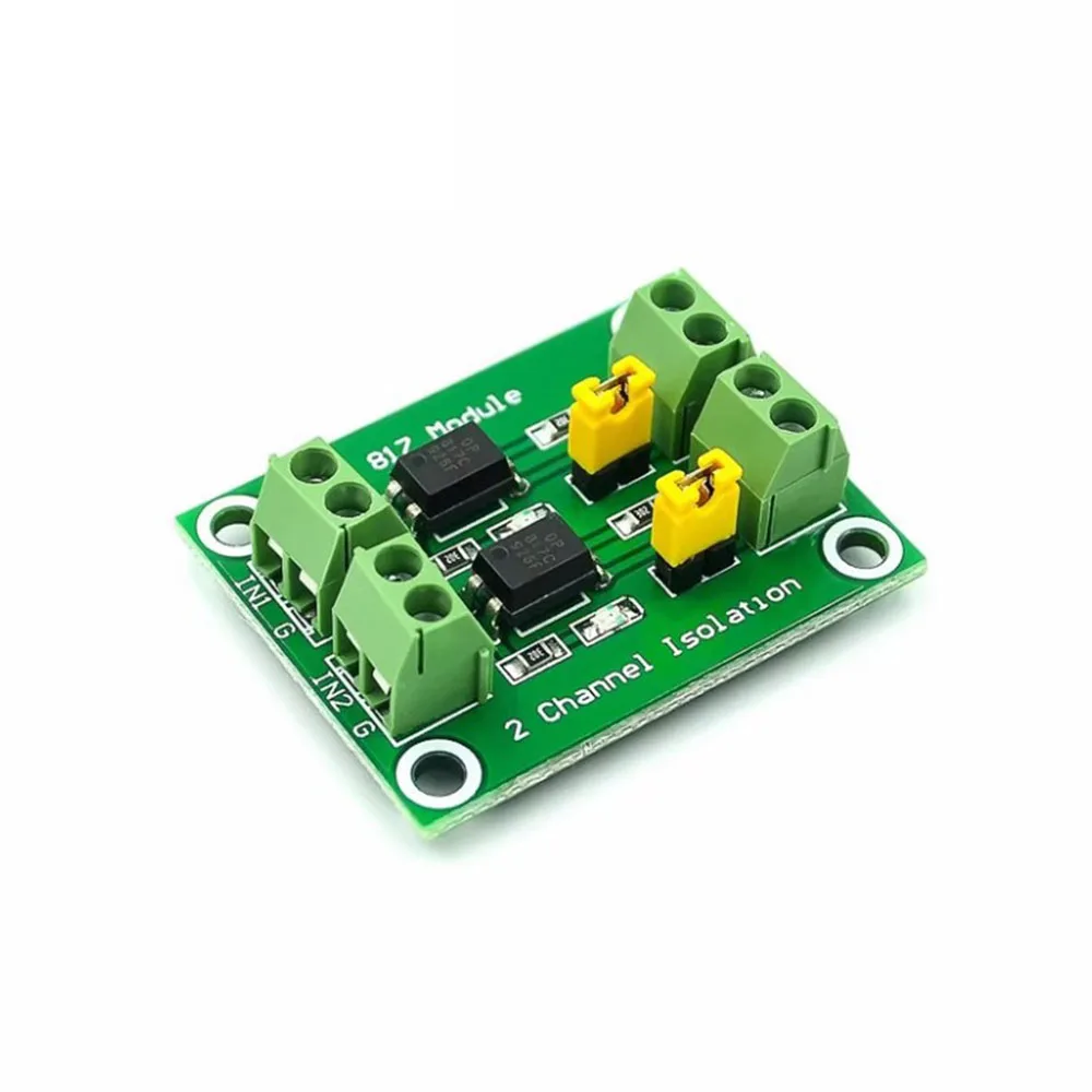 Taidacent 24v 5v 12v 3.3 Volt Raspberry Opto Coupler Board Pc817 Resistor Isolation Board 2 4 8