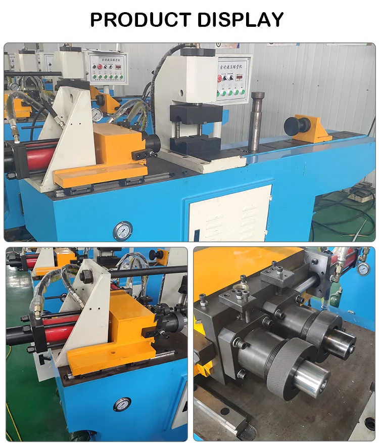 copper pipe end forming machine