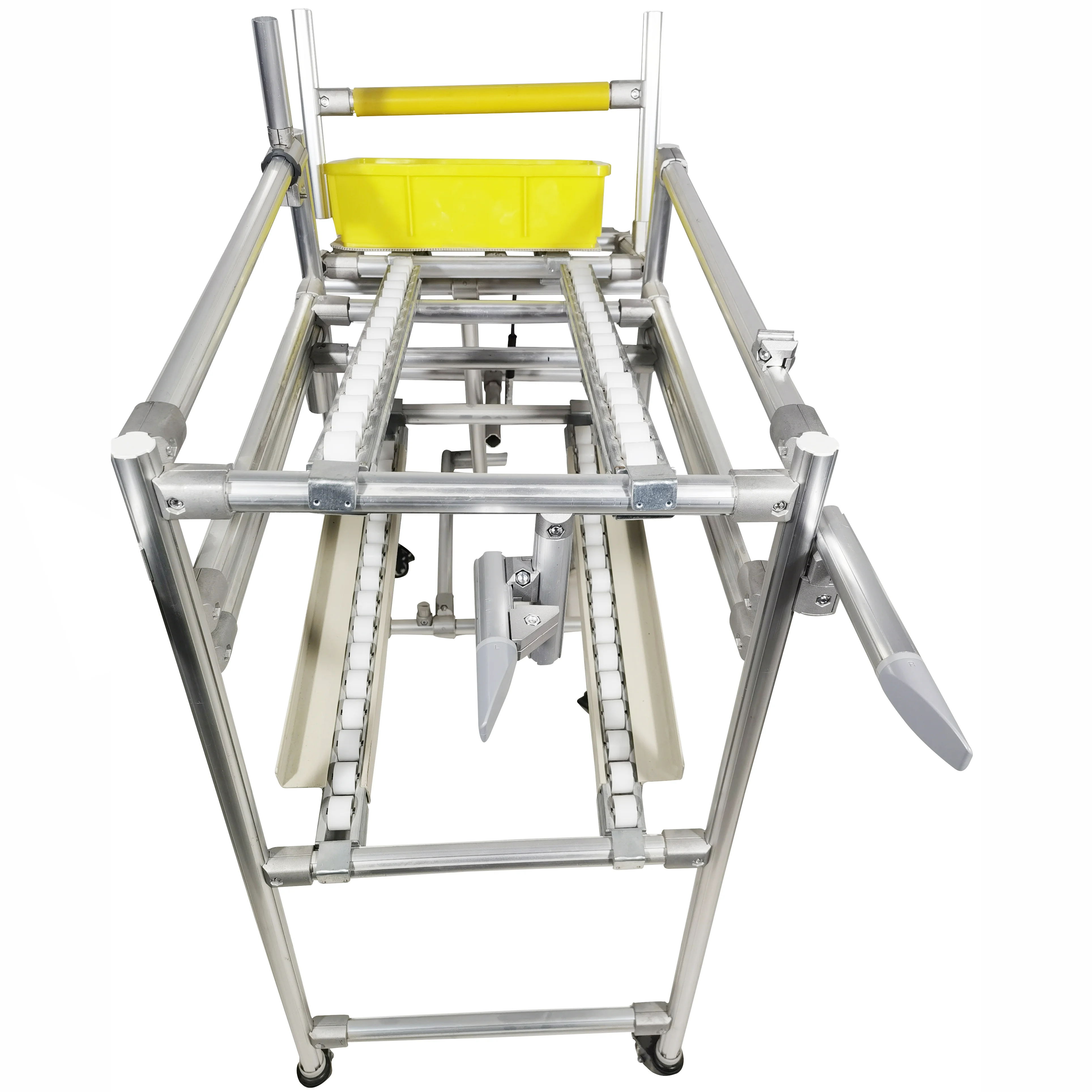 lateral docking device flow rack automatic gear box front side mechanism third generation aluminum alloy lean-11