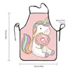 2019 Full Version Full Color Printing Unicorn Pattern Cotton Apron