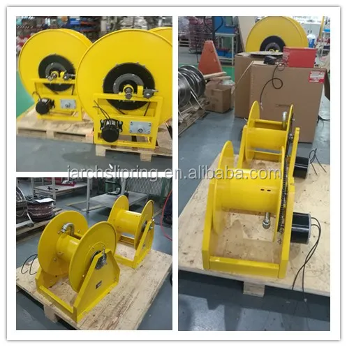 motorized empty cable reel small retractable automatic cable reel mechanism winder vacuum hose reels