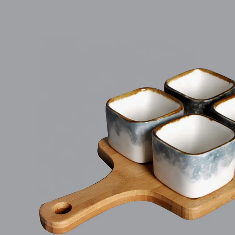 Candy Dish Set With Tray
