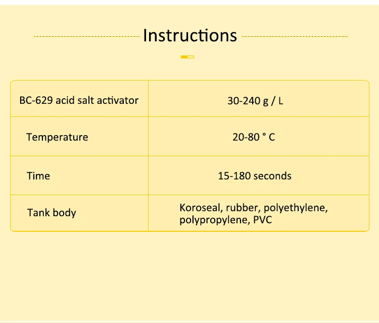 Acid Salt Bc629 Acid Activator That Can Be Used Instead Of Strong Acid