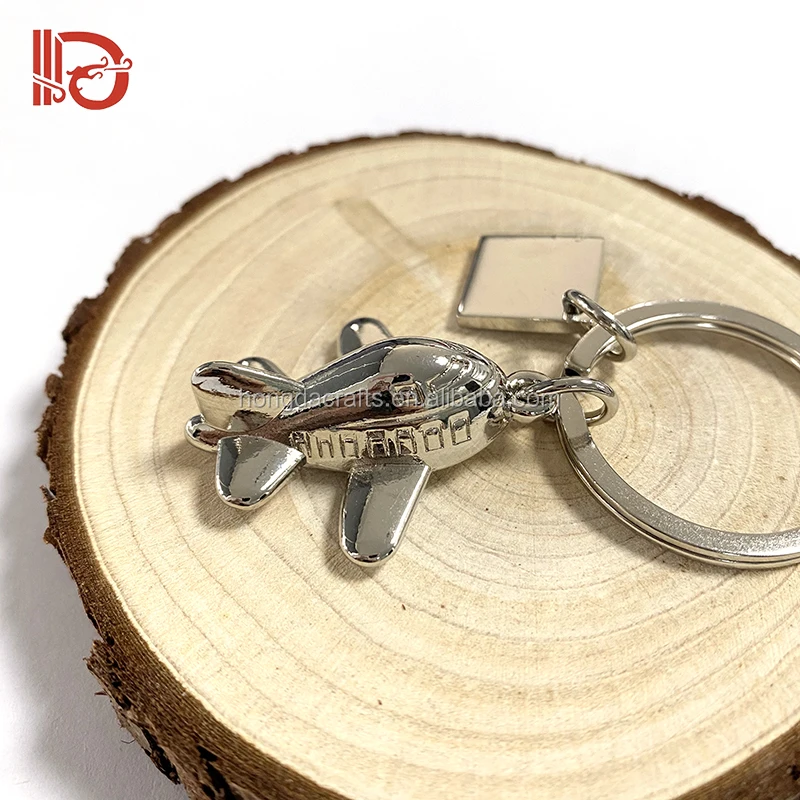 New Products Metal 3d Aircraft Fighter Plane Keychains Air Bus Airliner ...