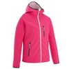 Fashion Design Custom Pink Softshell Jacket For Kids Outdoor Activities