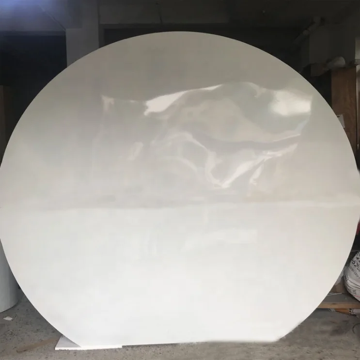 Wedding Backdrop Circle Round White Wedding Arch Metal for Wedding Favor Decoration Stage  (1).png