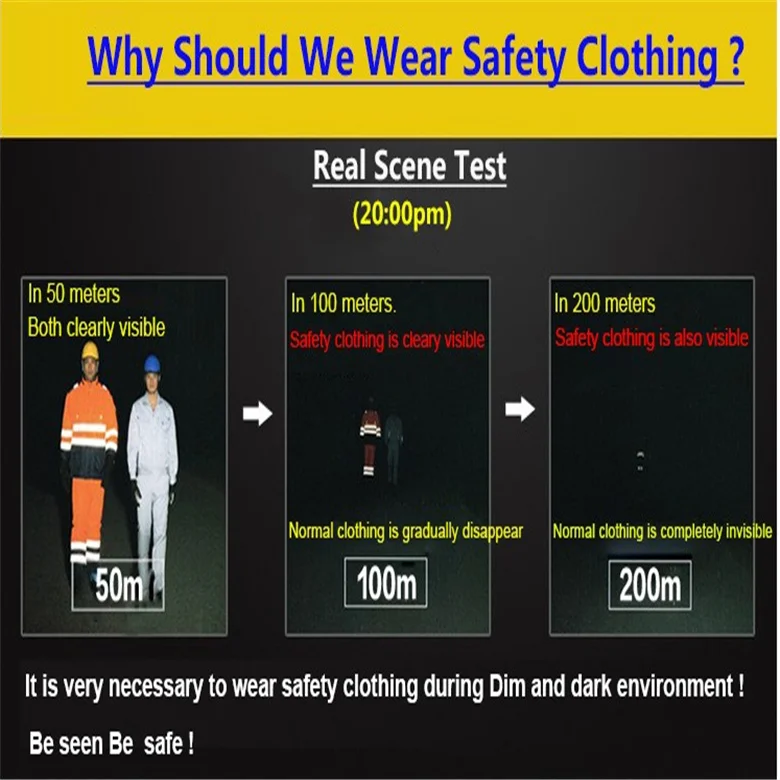 Hi vis waterproof 5 in 1 jacket with reflective tape safety workwear winter jacket