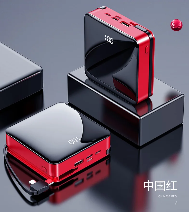 LAIMODA powers bank 10000mah portable pawer bank power phone chargers portable Power Banks mi portable power station - ANKUX.COM