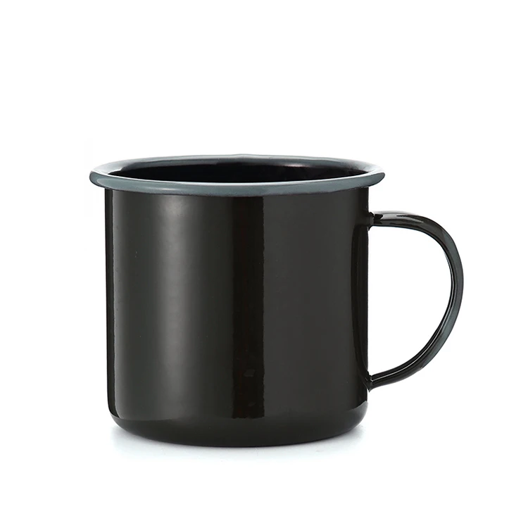 Stainless Steel Sublimation Custom Photo Enamel Metal Mug Sublimation