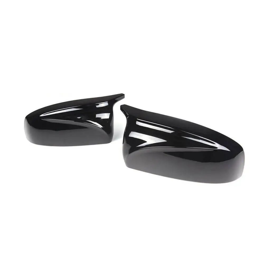 Pair M-style Carbon Fiber Look /gloss Black Rear View Side Wing Mirror ...
