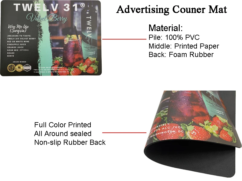 Window Desk Top Mat Transparent Counter Advertising Mat Buy Window