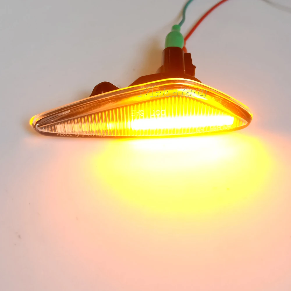 Dynamic Led Side Marker Turn Signal Indicator Light Lamp For Mazda 6