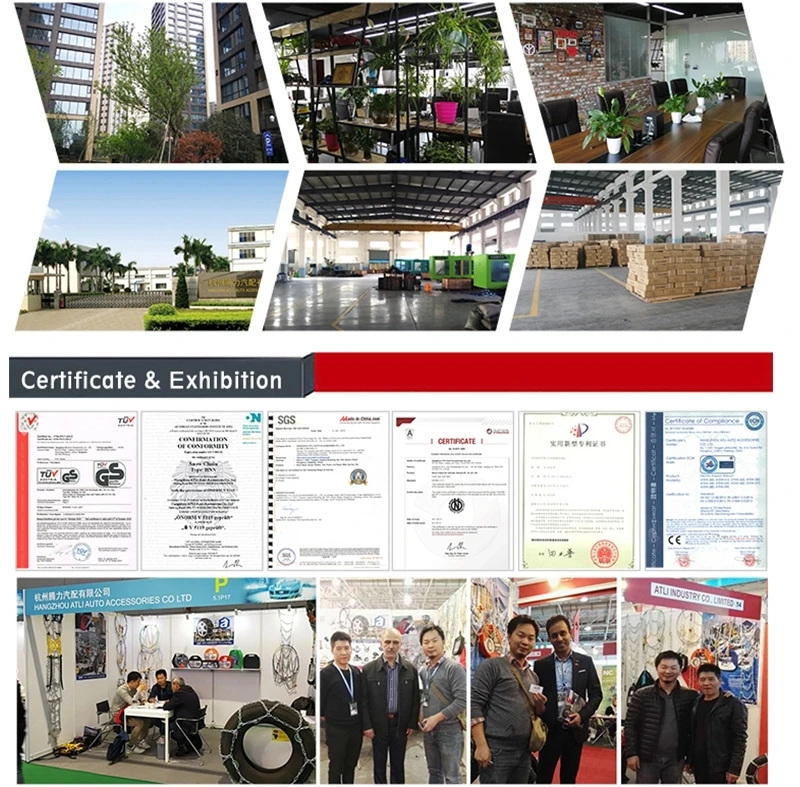 Atlichain Manufacturer Tuv/gs And Onorm V5117 Snow Chains Car Truck