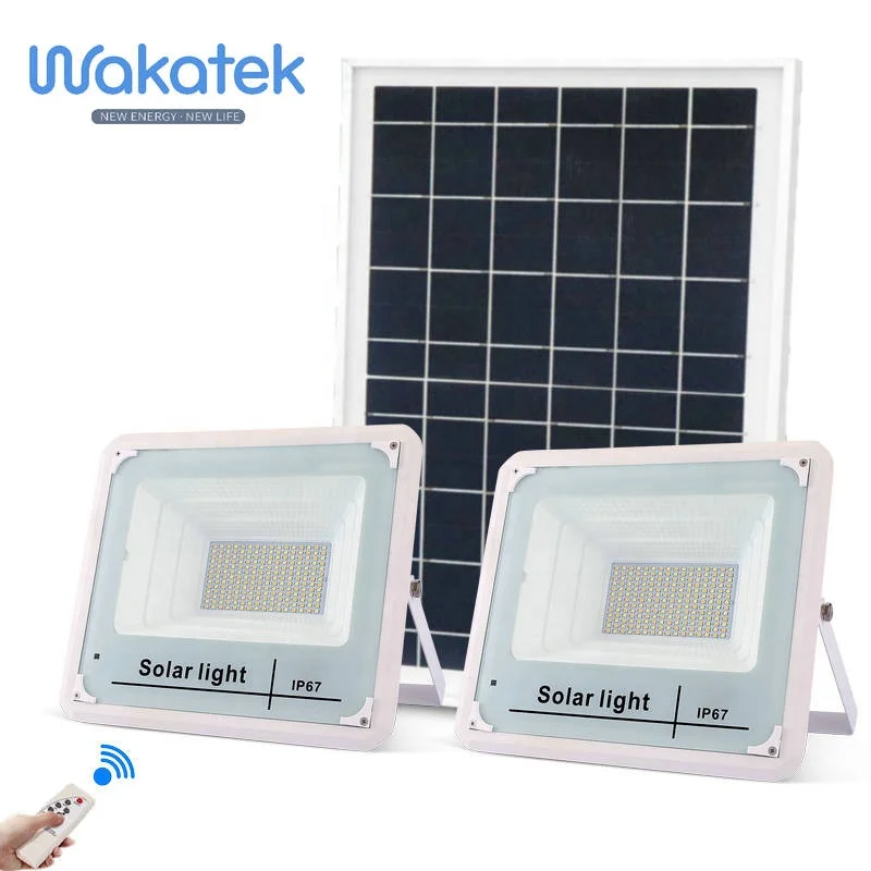 Solar street flood lights 100W 150W 200W 300W night garden solar light