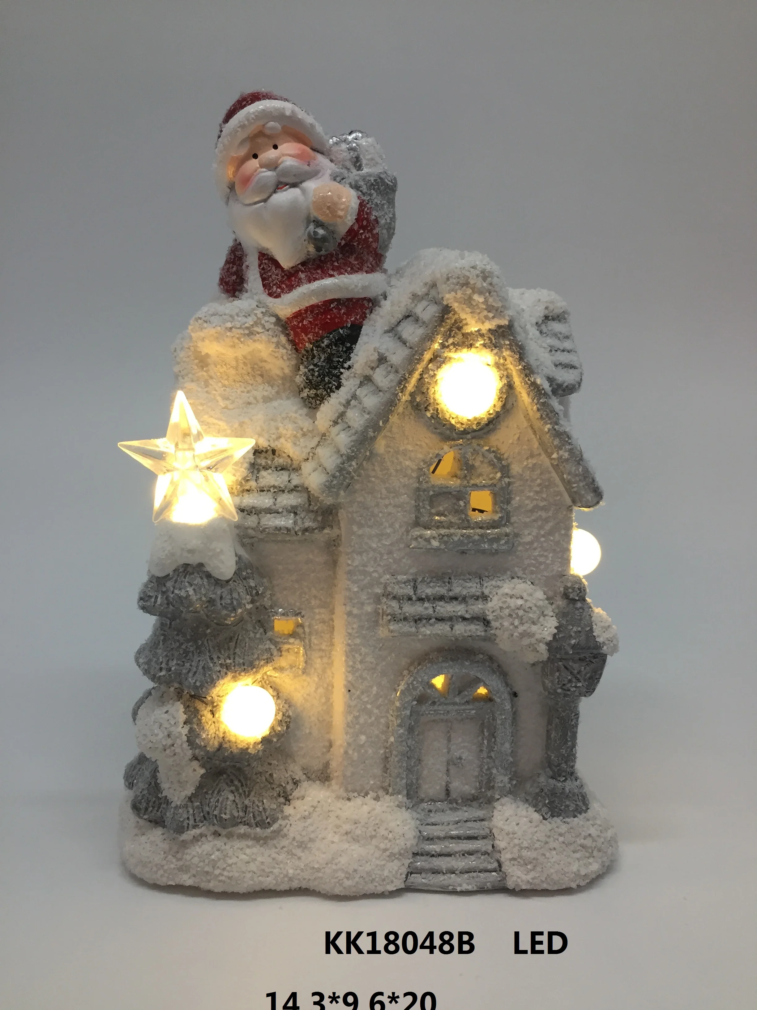 ceramic christmas house lights