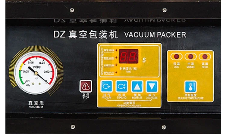 DZ-300 Vacuum Packing Machines For Corns Sausage Vegetable Meat Pack Sealer Seafood