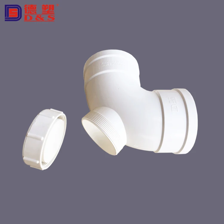 High Quality Pvc Drainage Pipe Fittings 45 90 Degree Elbow With ...