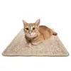 Cat Scratcher Mat,Natural Sisal Rope Cat Scratching Carpet Pad,Floor Scratching Rug