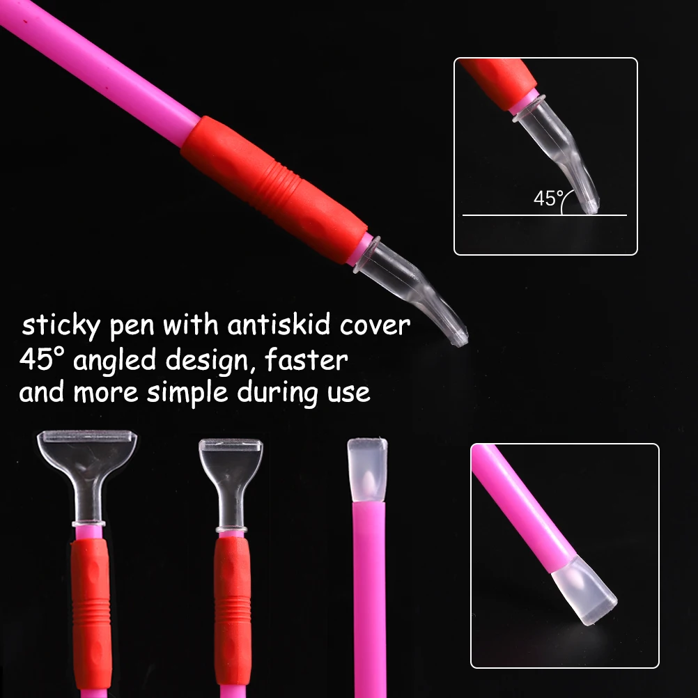 MACTING 68pcs Diamond Painting Pen Cross Stitch Tool 5D Update Diamond Painting Kits for DTY Art Craft