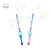Bubble Machine Toy Light Up Bubble Blower Outdoor Indoor Games, Battery Operated Sword