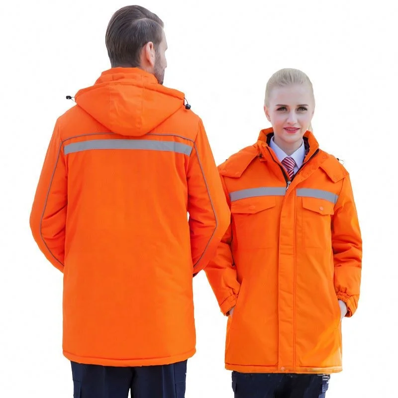 
Men work uniforms safety reflective tapes blue orange workwear workshop mechanical working coveralls custom 