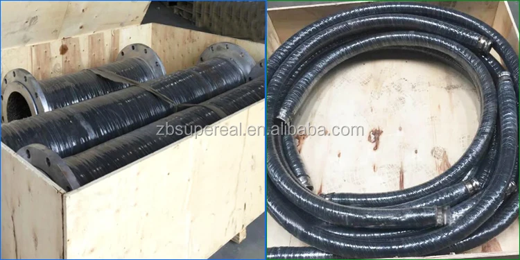 Wear Resistant Flexible Rubber Hose with Alumina Ceramic Lining