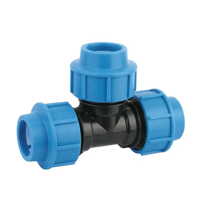 Dn20110 Hdpe Pipe Compression Fittings Pp Compression Fitting Elbow