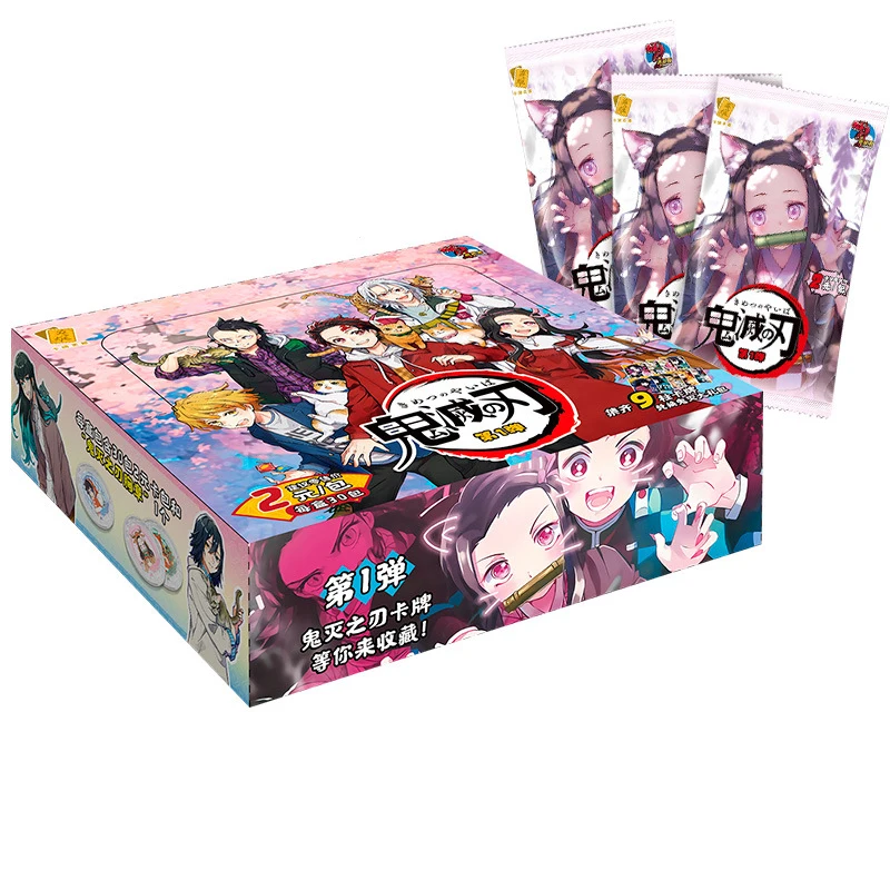 Demon Slayer Tcg Kimetsu No Yaiba Table Playing Toys Game Cards For ...