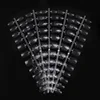 24pcs/version ABS UV gel Nail Art Acrylic Tips Samples Sticks Nail Display Stand Rack Practice Tool Clear nail color chart