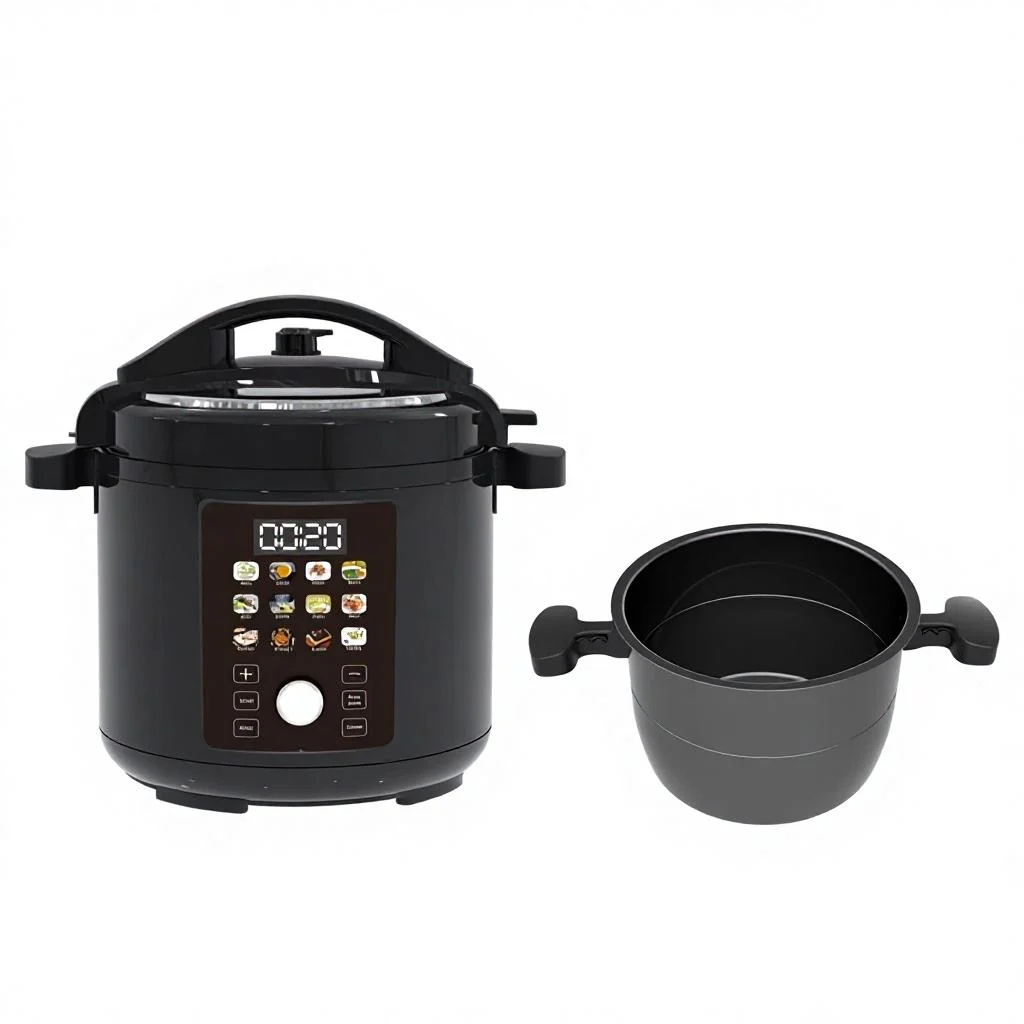 Stainless Steel Programmable Electric Pressure Cooker Digital Control ...
