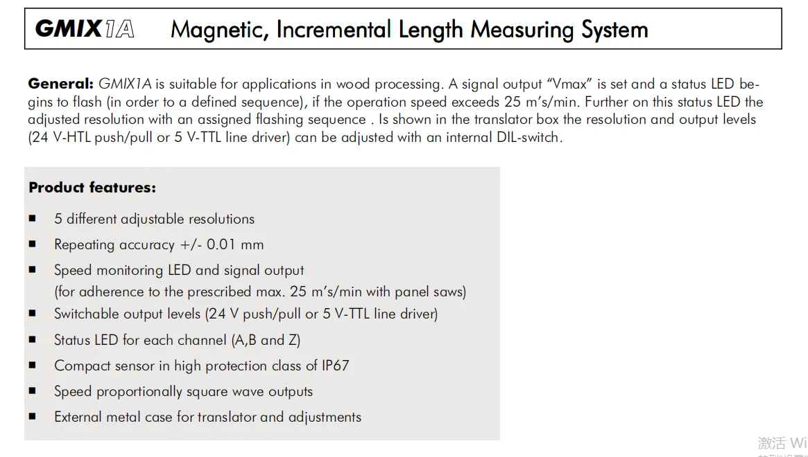 Elgo Gmix1a01303.0 Grid Ruler Sensor Linear Encoder Buy