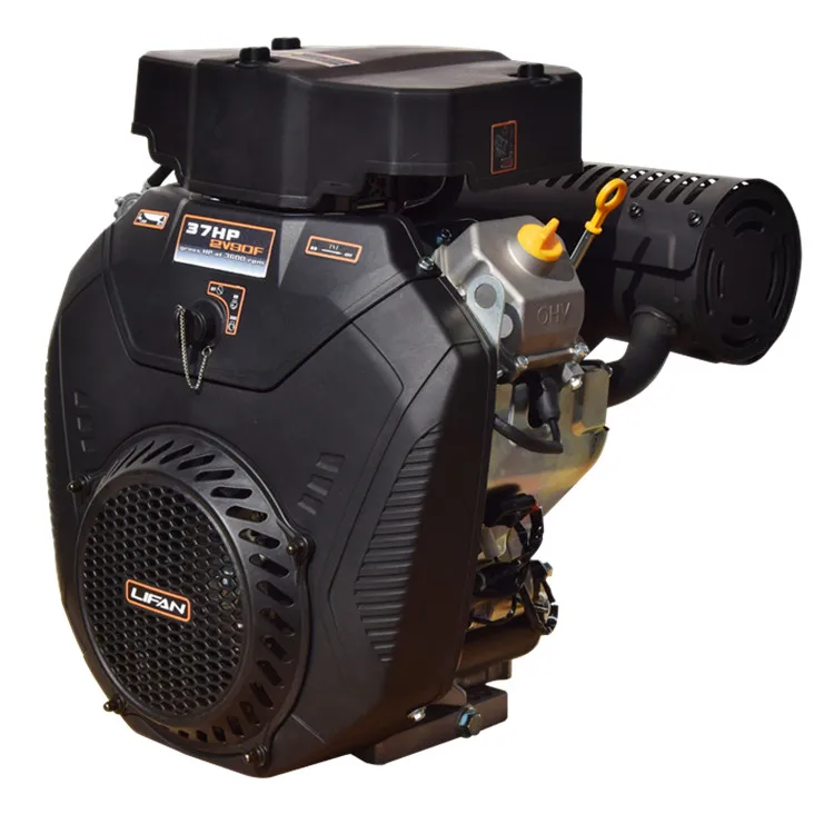 4 Stroke Air Cooled 2v90f 24.5kw 37hp V Twin Cylinder Gasoline Engine ...