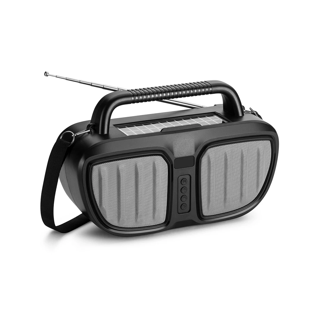 Hs2508 New Model Outdoor Solar Powered Speaker Rechargeable Radio