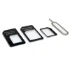 2019 New Credit Card Design Sim Card Adapter Converter Holder Tray SD Cards Mobile Tools Acceptable Size 4 In 1 Sim Card Adapte