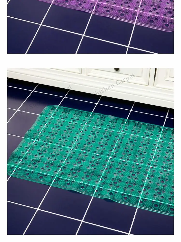 silicon foam anti slip anti slippery pvc anti-slip plastic floor mat