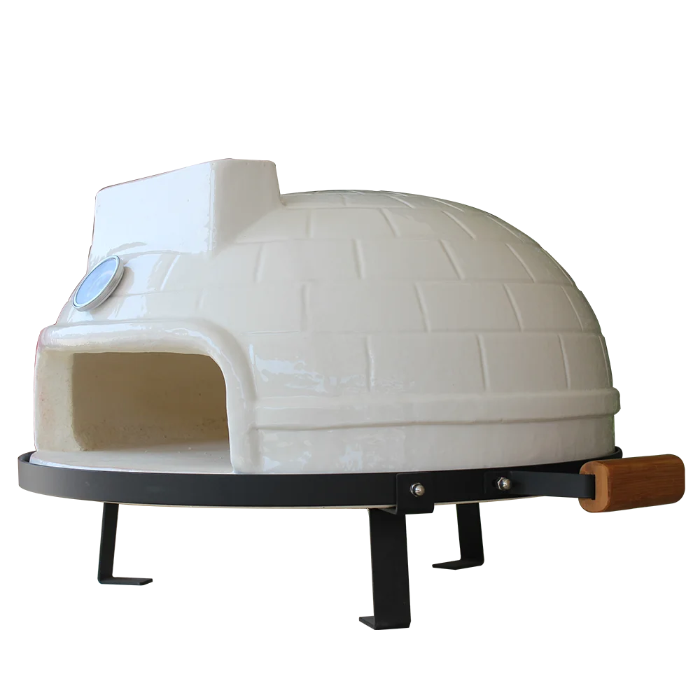 Commercial Pizza Ceramic Pizza Oven With Pizza Plate For Home And