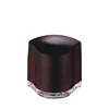 high grade dark wine red dual wall triangle 30g 50g acrylic facial mask cream jar